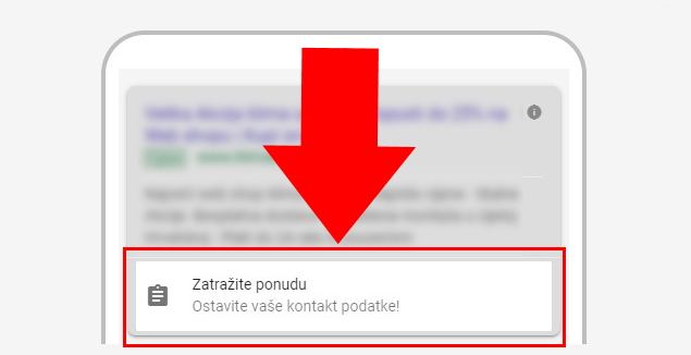 Nova opcija u Google Ads - Prikupite kontakt podatke potencijalnih klijenata
